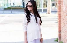 pregnant outfit women cute maternity outfits peonies pink fashion neutral toe head heels pregnancy blogger style glamour mamas look clothes