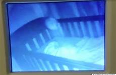 ghost baby monitor sleeping ghosts daughter her cot footage mum captured claims showed explained yates ruby