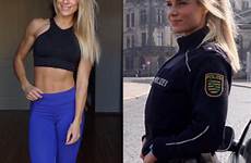 police officer cop hottest adrienne female koleszar instagram germany officers uniform hot cops sexy women girl beautiful girls blonde funny