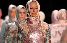 fashion hijab muslim week designer york history collection style hasibuan muslimah show makes independent summer spring runway international hijabs outfit