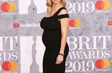 gemma atkinson bump brits baby off carpet beautifully outing dresses red