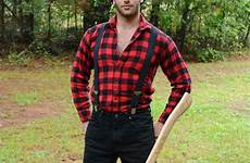 jimmy fanz lumberjack stevens zac men look gay scouts trying model lumberjacks outfits edengay