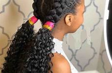 curly hairstyles girls pigtails girl braided half dutch amazing