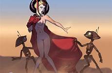 padme amidala wars star droid phantom menace tatooine female rule respond edit