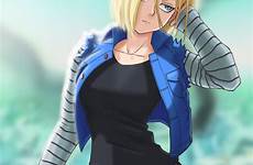 18 android dragon kawa deviantart ball androide sexy fan anime super fs70 fc03 hot fanart hair source android18 draw seleccionar