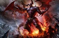 demons demonic monsters baal creatures balor eren tragedy dragon descent avernus into cursed diablo quark master xiaoshan hu deviant