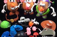 potato toy story head mr woody jessie buzz lot playskool disney lightyear toys ebay heads