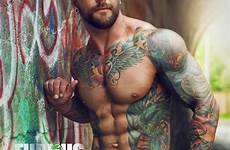 men tattooed muscle tatted inked homens tatoos jacob furiousfotog musculosos pubic abs