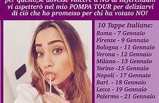 paola saulino pompa tour italian who sex referendum model oral promised instagram voters actress votes her woman express very after