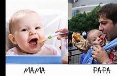 dad mom differences vs baby parenting care between