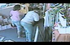 shoplifters caught camera