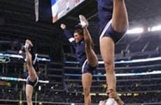 cheerleading byu cheer cheerleaders cheerleader utah stunts stunt fails stretches malfunctions skimpy