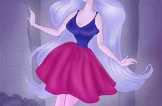 mim madam sword stone deviantart mad pretty disney dimitri princess her madame she purple hair long totally completely quite forgot
