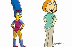 marge lois simpson griffin guy family simpsons character spanengrish fat fg ramblings