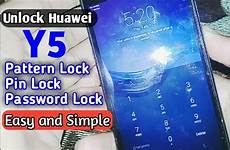 y5 huawei unlock password reset lock