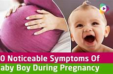 boy baby pregnancy symptoms during