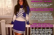 tg feminization cheerleader crossdress girly cheerleading