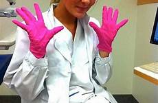 gloves doctor cute pink nurse latex rubber girl sexy mask medical glove female hot dental gas surgical dentists surgery sex