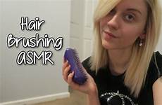 hair asmr brushing