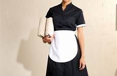 maid uniform uniforms maids dress hotel modern housekeeping house waitress french google hotels cleaning domestic outfit apron wear girls shop