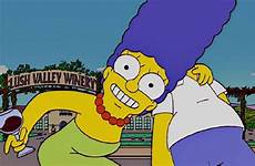 simpson marge homer facing bart feos vistos dependents sparkl chainsaw maggie