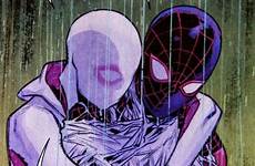 gwen spider man spiderman miles marvel morales comic down comics still amazing choose board universe tumblr
