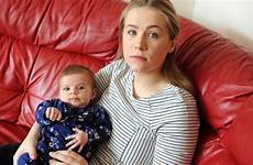 single desperate baby fears mum daughter newborn homeless due benefits mix ll end she