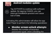 player adult ransomware android focused pornography victims asks installed admin rights once app available