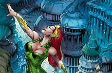 aquaman mera atlantis textless comic curry arthur universo hq