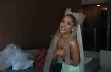 ariana grande topless fappening nude tits gif sexy her arianagrande covered instagram thefappeningblog