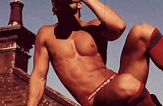 gif gay underwear vintage male retro tumblr model drinking garofali daniel