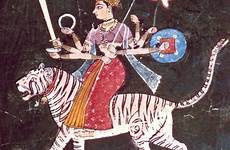 durga hindu hinduism britannica mythology devi 17th rajasthani
