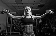 fitness women wallpaper model muscle sport bodybuilding skinny photography exercise sports arm chest monochrome barbell curl biceps gyms venue physical