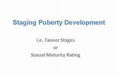 tanner staging puberty ward