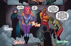 titans teen preview comics dc ghul al review hands below check pages some tt