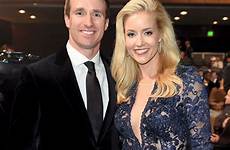 brees brittany drew saints orleans wife dresses football dat stole setting record night his show quarterback choose board who