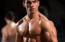 muscular pecs shirtless meaty bodybuilding crossfit manly studs