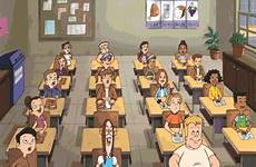gif school animated excited cheering exciting recess happy hooray gifer