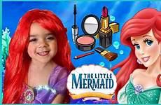 mermaid ariel makeup tutorial little