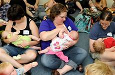 breast feeding concerns moms breastfeed