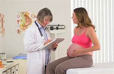 pregnant doctor woman talking