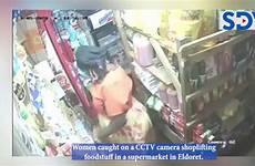 shoplifting caught supermarket cctv