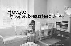 tandem twins breastfeed nesting nestingstory