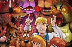 doo scooby fnaf freddy crossovers incorporated location wizyakuza muñequitos bendy scoby markiplier cinco noches