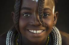 himba tribe tribal namibia girl hair little young ethnic hairstyles men woman epupa people beautiful turkana smiles her beaded hairstyle