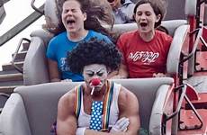 coaster clowns rollercoaster payaso photoshop rusa coasters enojado batalla bemethis amusement themetapicture