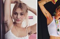 hairy armpits hair women trend celebrity axilas vello armpit las girl instagram female panda bored latest mujeres fb submissions