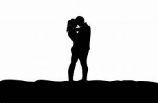 silhouette couple vector romantic vectorified website