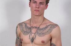 tattoos chest tattoo men designs wings women cool symmetrical angle back inspirationseek tattooton tags