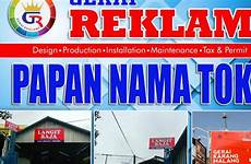 toko spanduk bangunan nama desain ide sumber